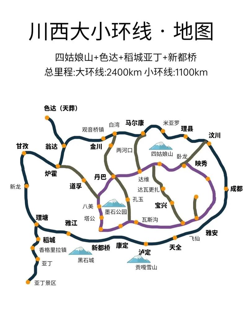 规划您的旅游地图自驾路线