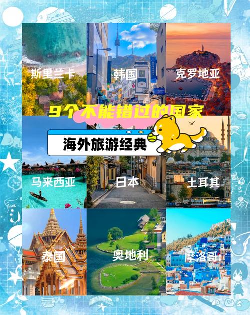 想利用这个寒假出国旅游,请推荐几个适合这个时间的国外景点,第一次出...