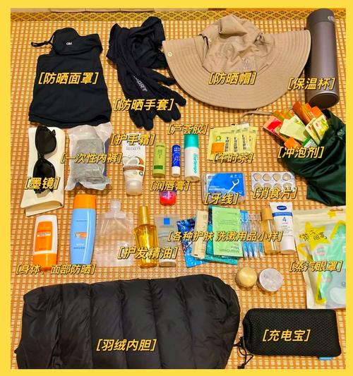 新疆旅游必备装备清单大全