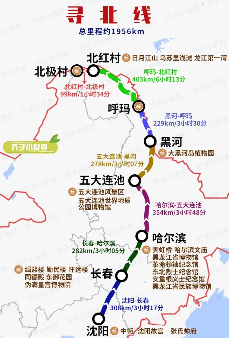 东北三省自驾游最佳线路与景点,自驾东北旅游攻略路线