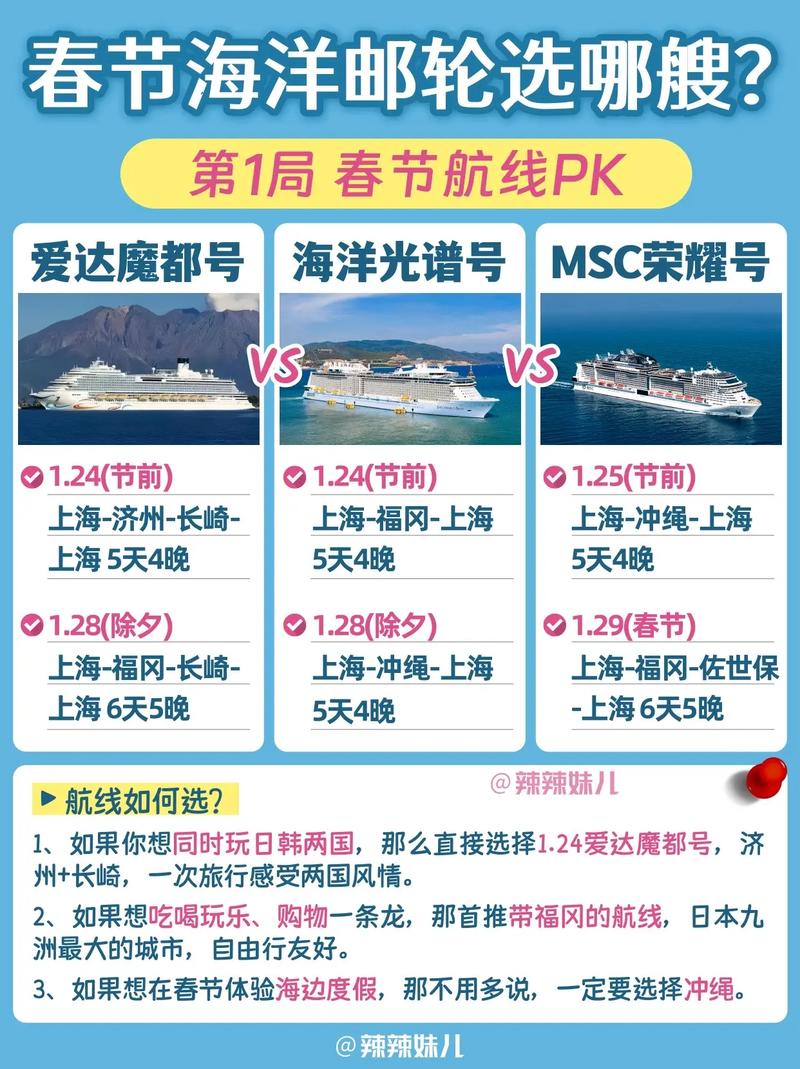 春节全家人想去邮轮旅行,大家有没有什么推荐啊,新马泰邮轮旅游穿搭推荐...