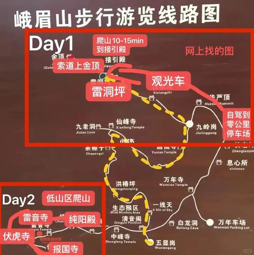 峨眉山风景区自驾旅游攻略