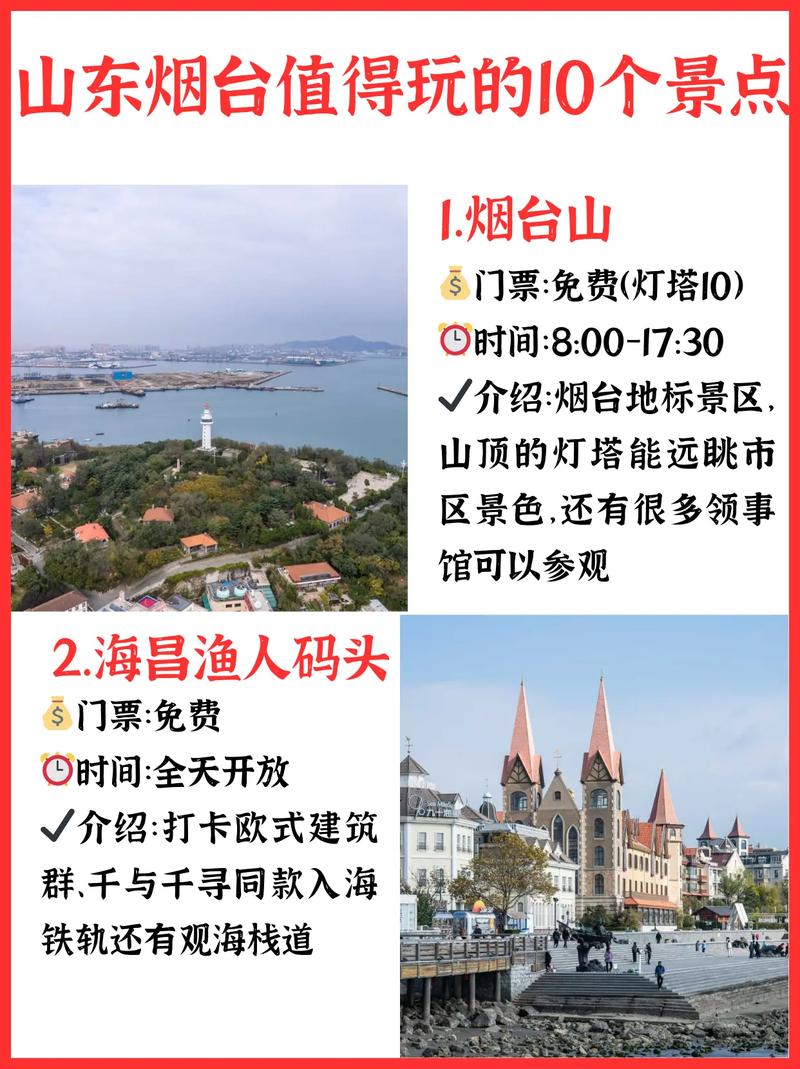 烟台国内旅游，烟台旅游排名榜(2024头条知乎已更新）