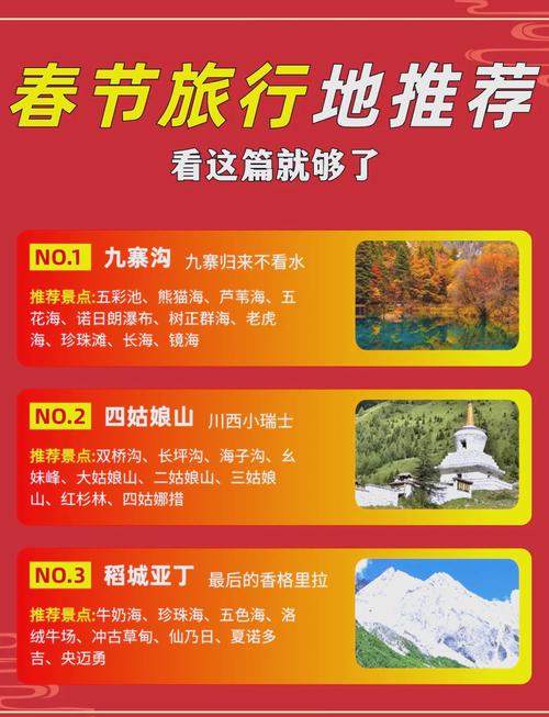 春节领孩子去旅行的行程安排