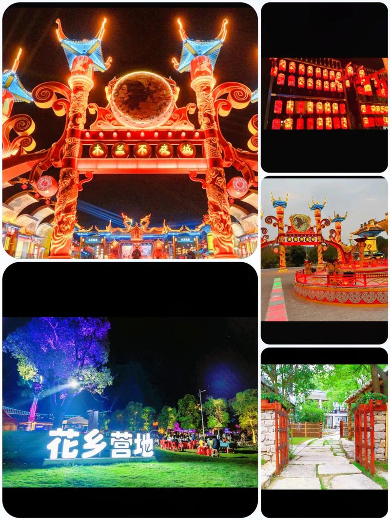 黄陂木兰不夜城景区的春节打卡指南是什么?
