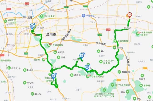 济南秋季自驾游最佳路线